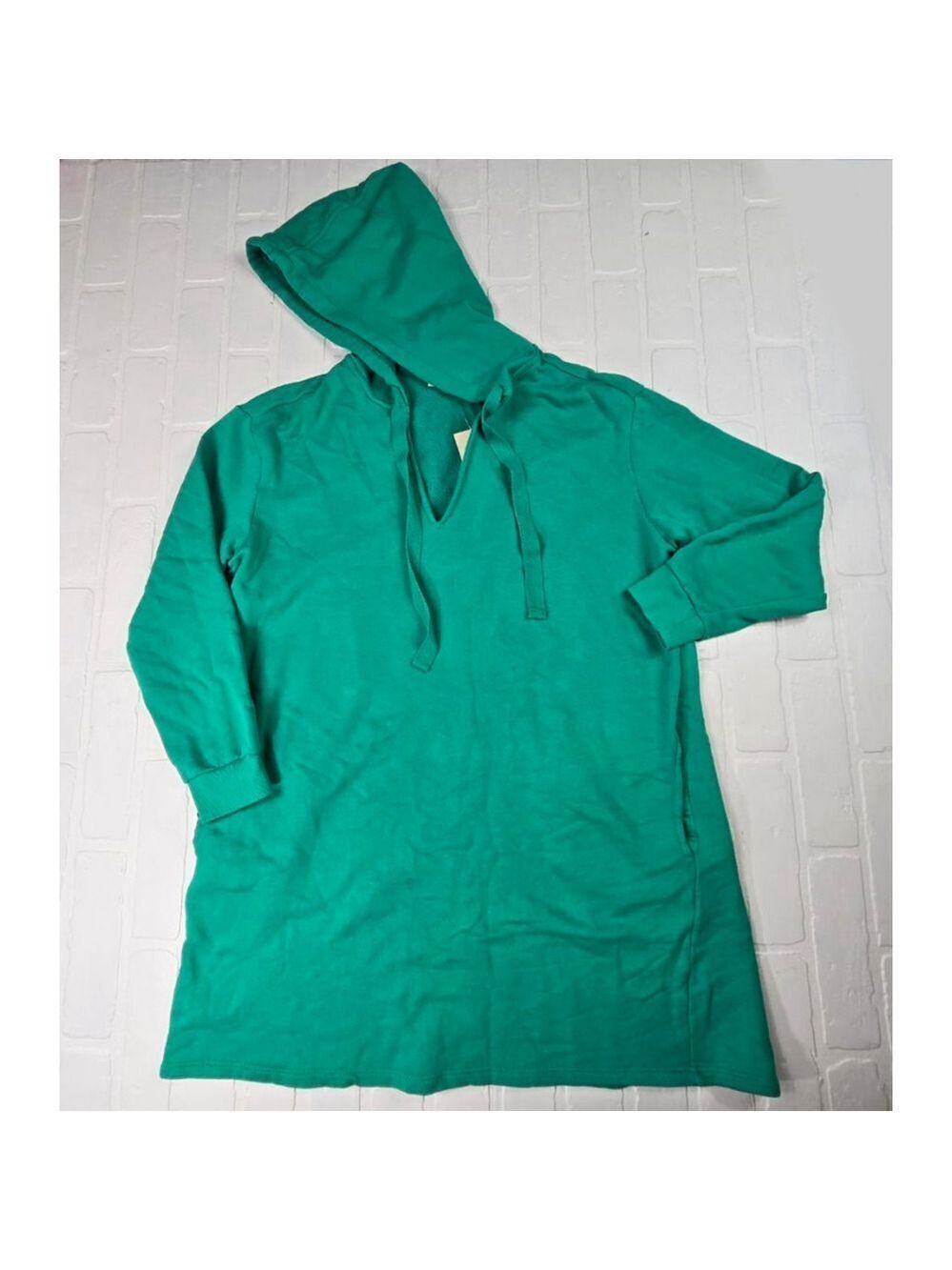 Universal Thread Green Hooded Tunic Medium